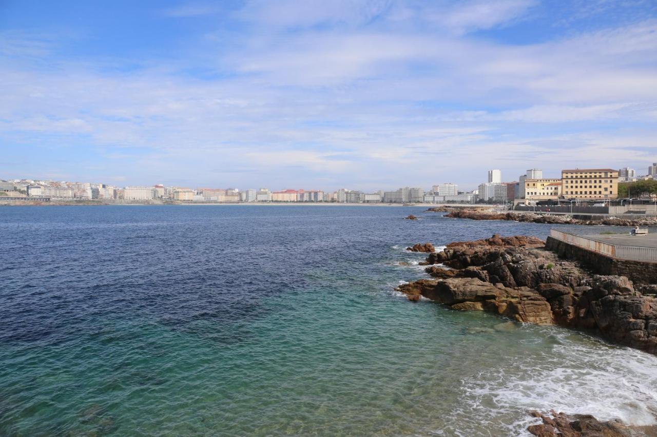 Apartamento Orzan Playa A Coruña Exterior foto